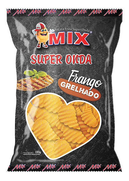 Batata Chips Sabor Frango Grelhado 180g