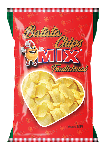 Batata Chips Sabor Original 480g LISA